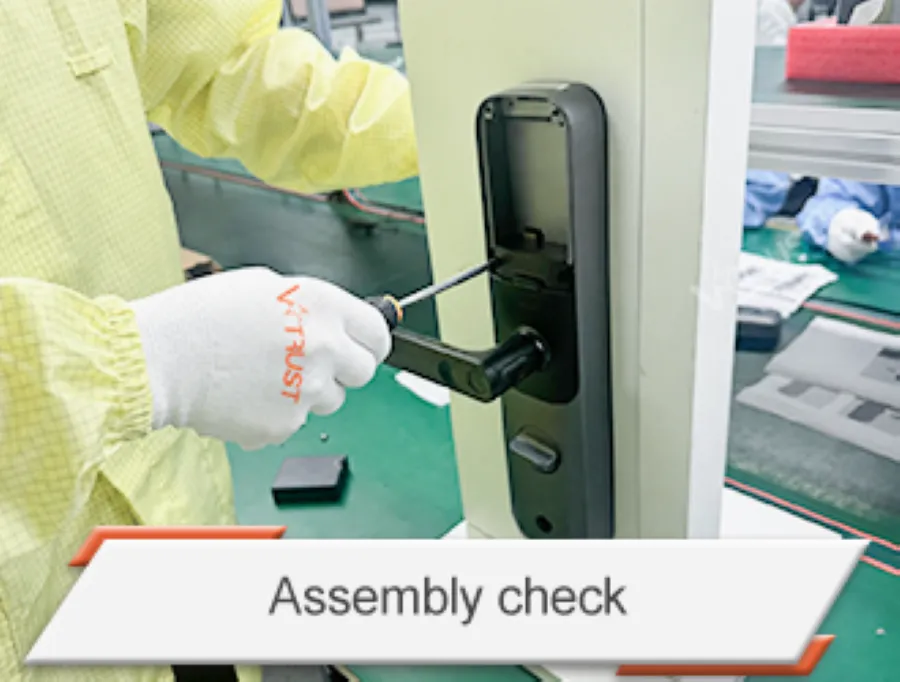 Smart Door Lock Assembly Check