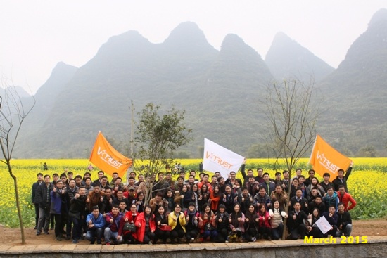 Team building in Guilin
