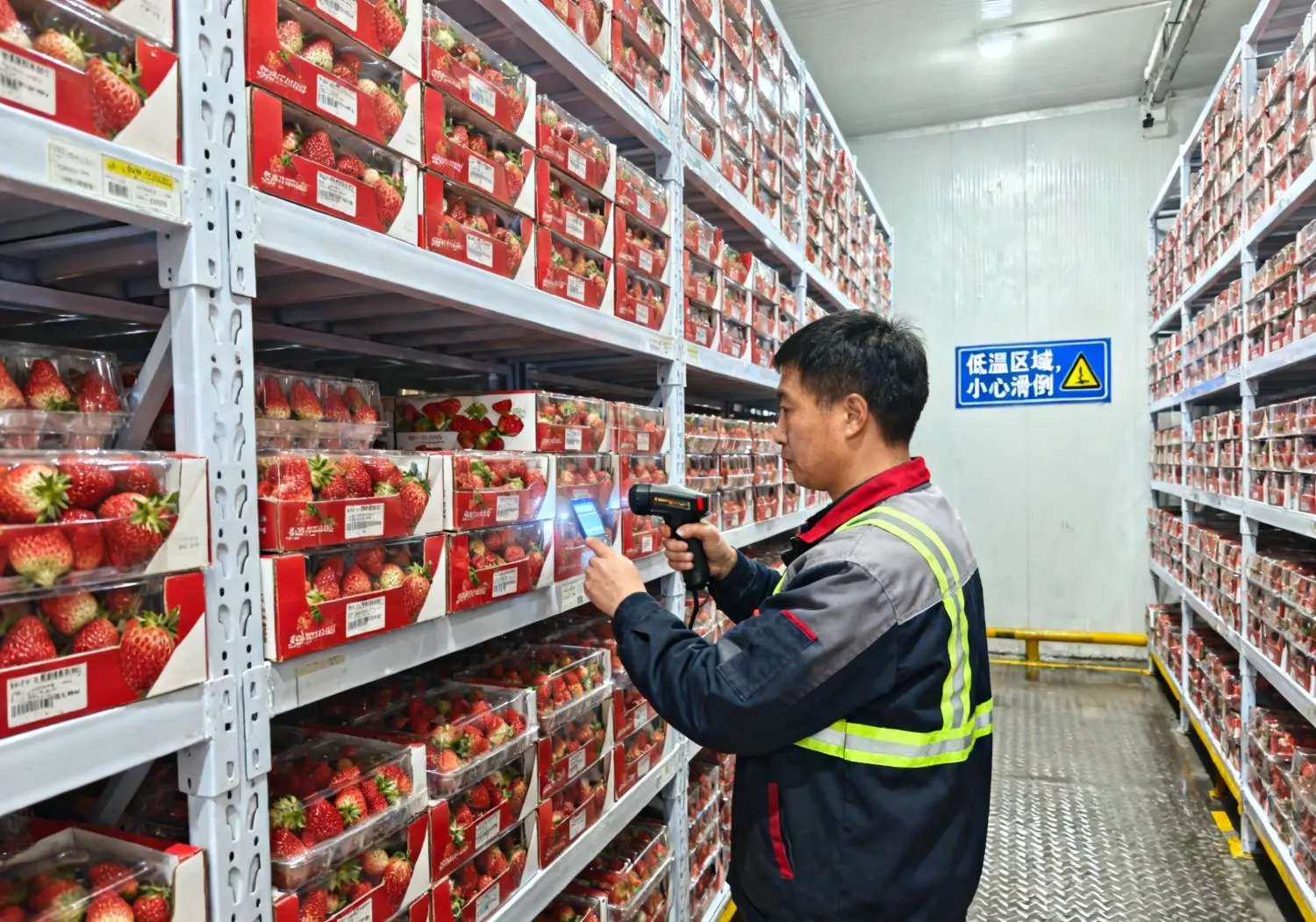 Frozen Fruits Cold Storage Transportation