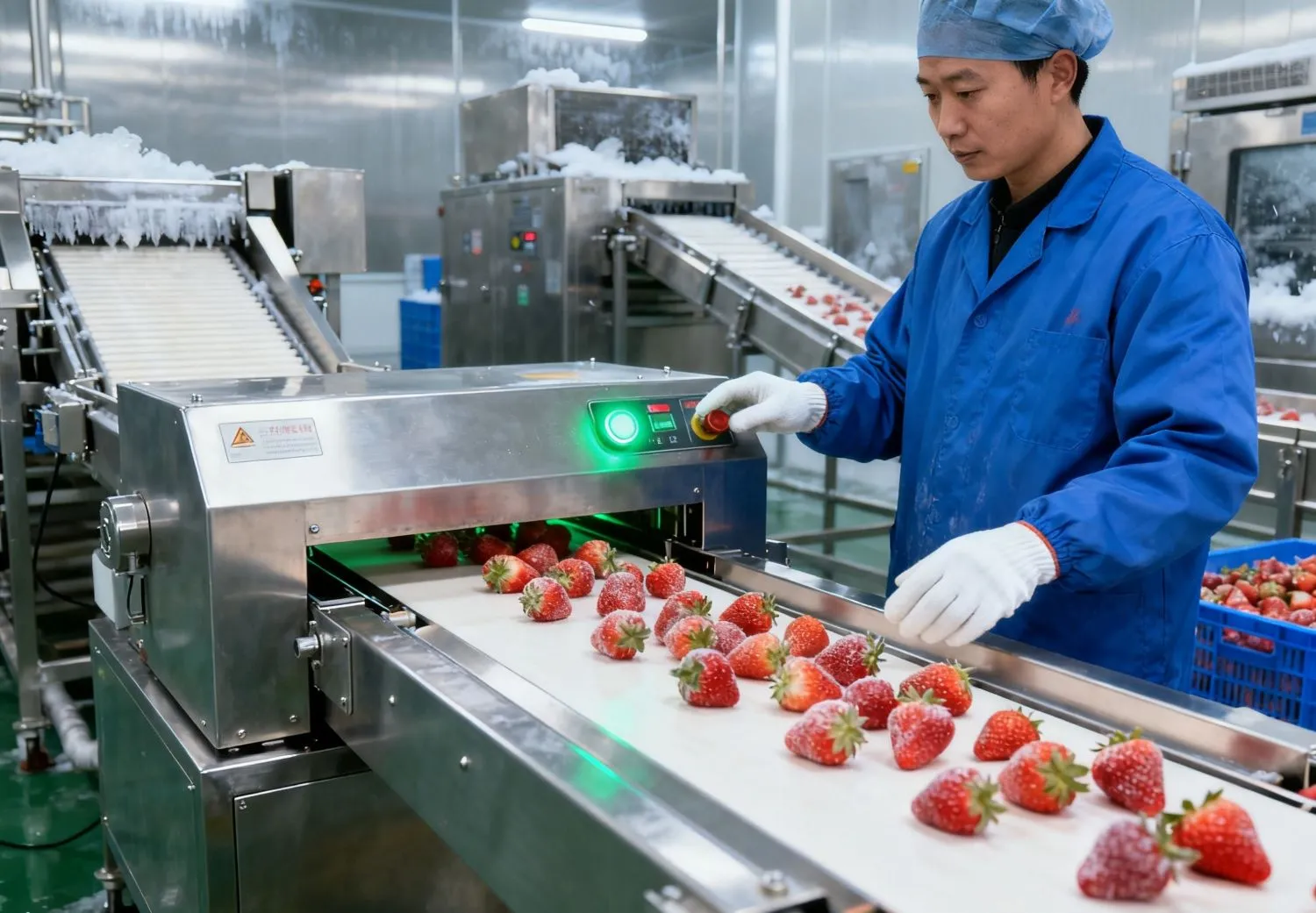 Frozen Fruits Metal Detection Quality Control