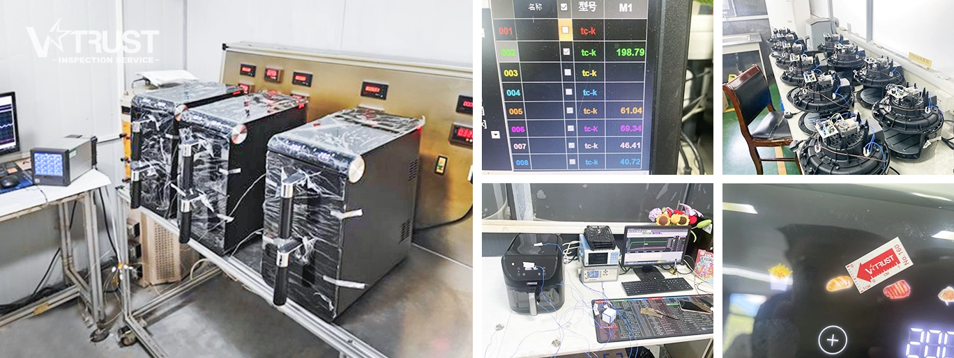 Air Fryer Quality Inspection in Asia