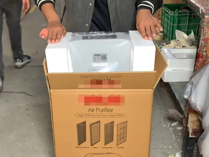Air Purifiers Packaging Shipping