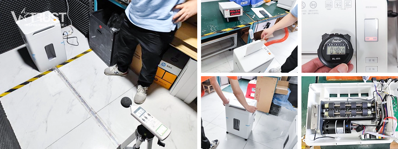 Paper Shredders Quality Control