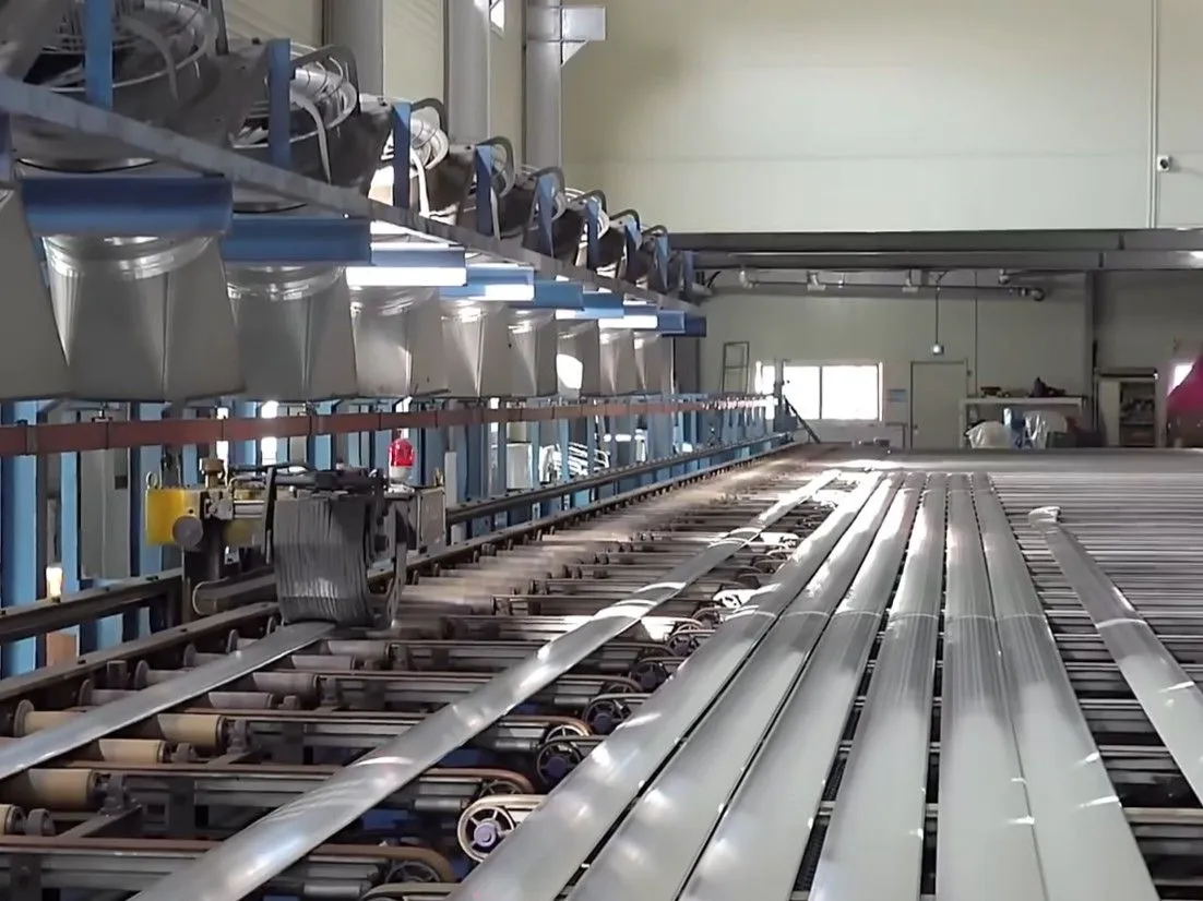 Aluminum Cooling Stretching