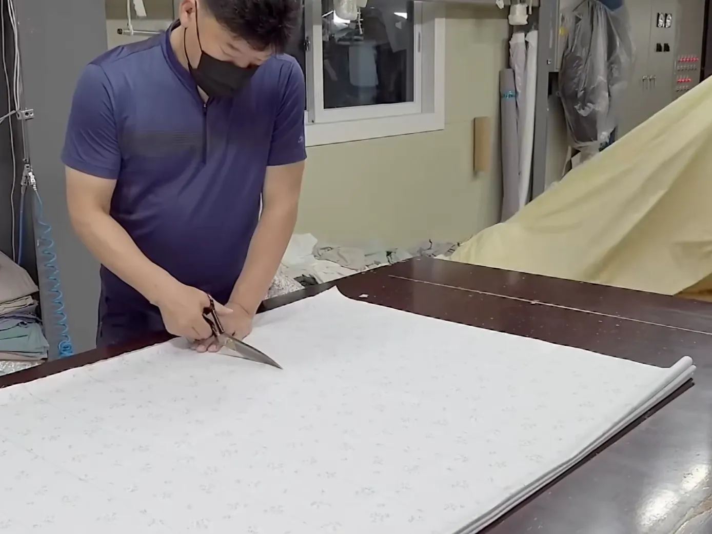 Bedding Products Fabric Cutting