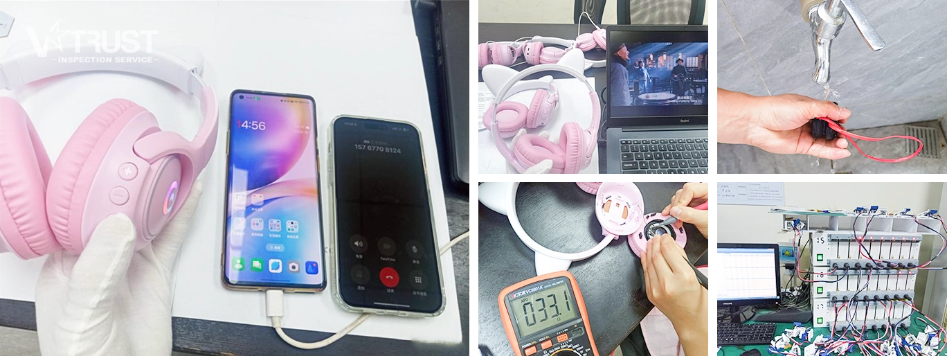 Bluetooth Headsets Quality Inspection in Asia