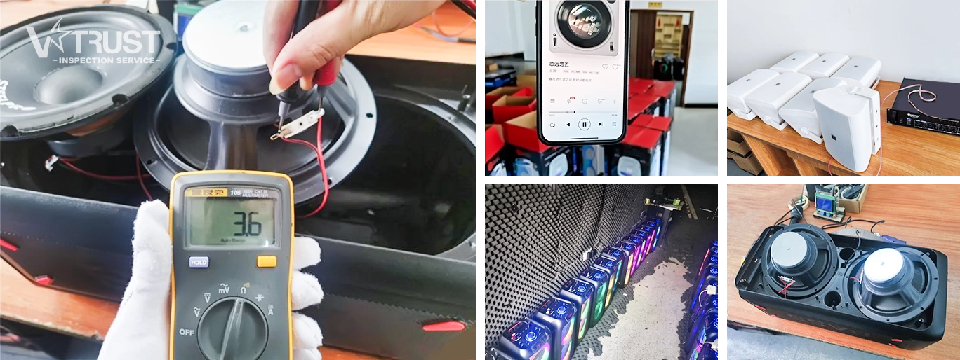 Bluetooth Speakers Quality Inspection Services