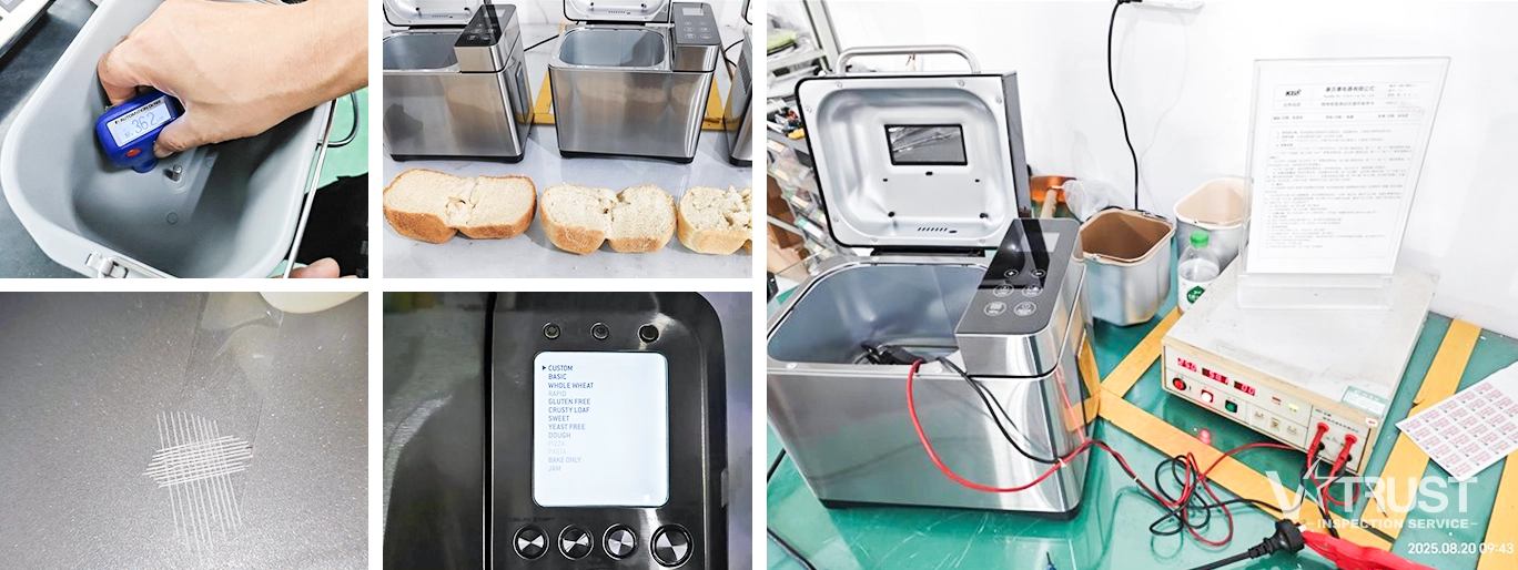 Bread Makers Product Inspection in Asia
