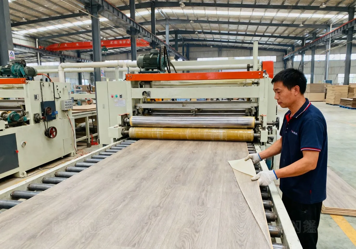 SPC Flooring Backing Layer Lamination