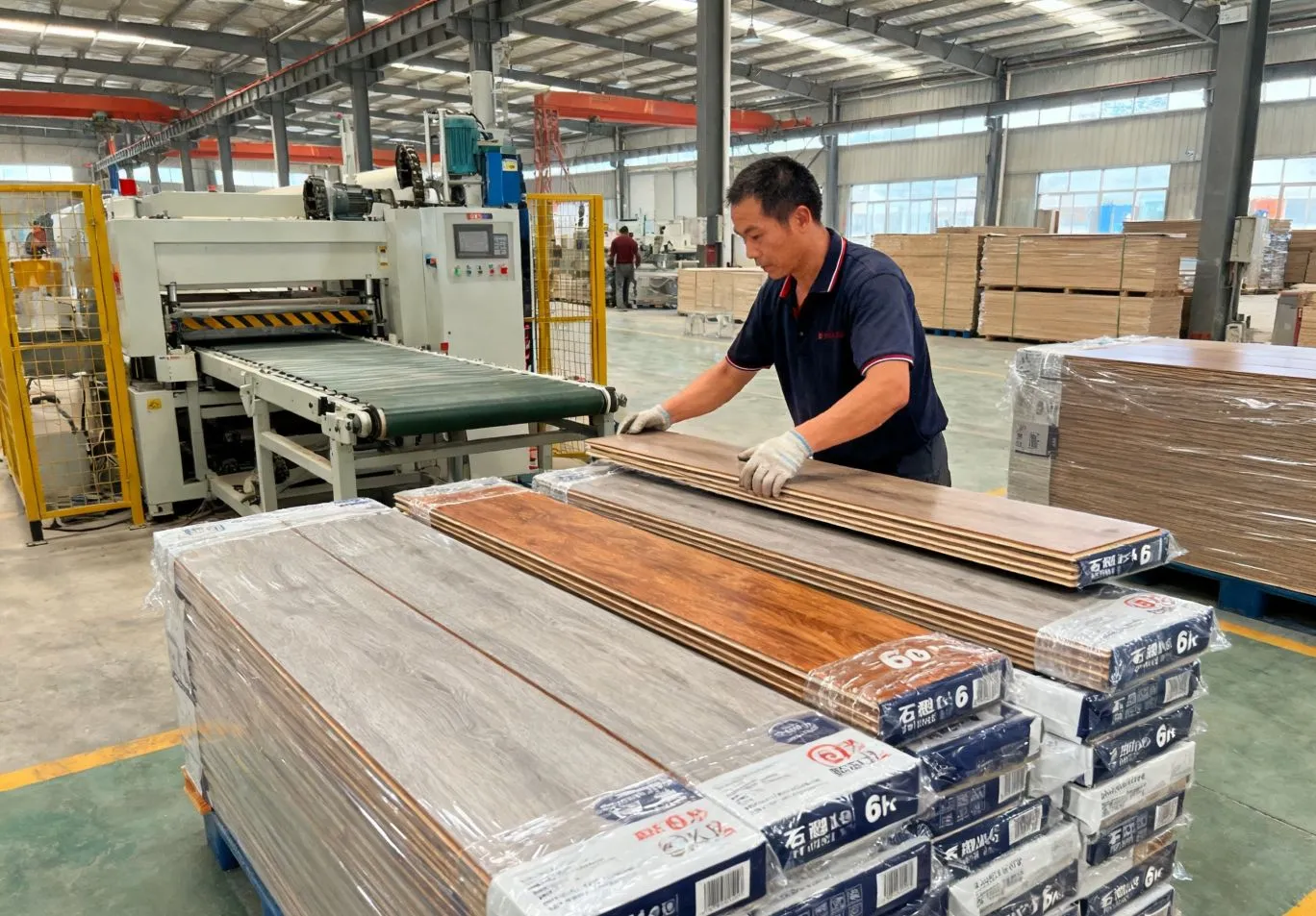 SPC Flooring Packaging