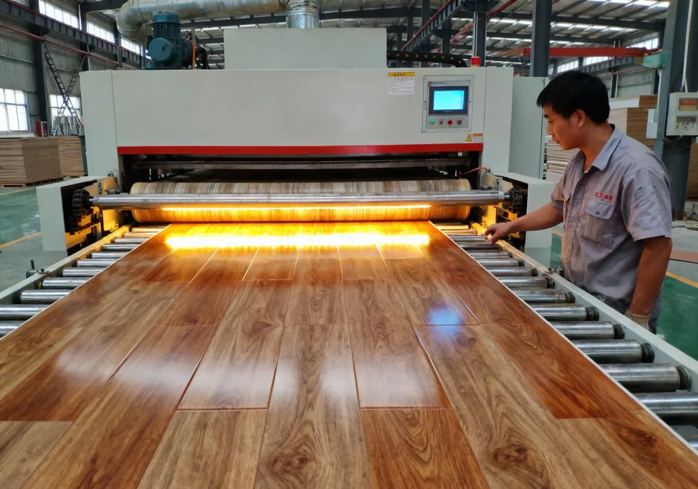 SPC Flooring UV Coating