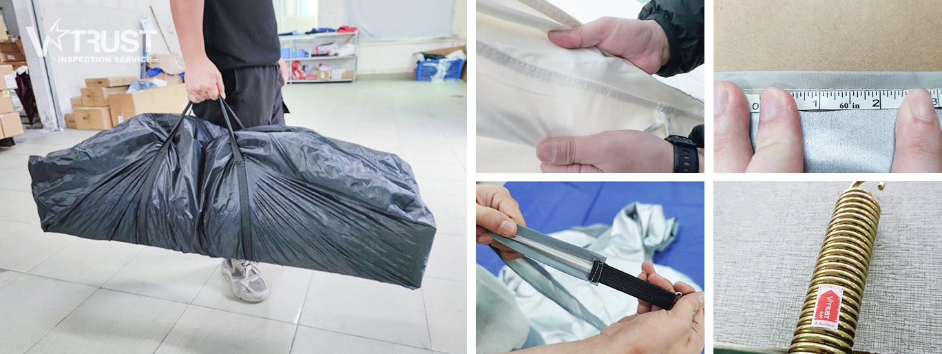 Camping Tents Quality Inspection Services