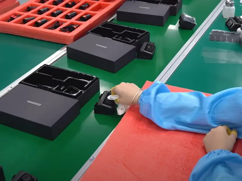 Car DVR Appearance Inspection and Packaging and Storage