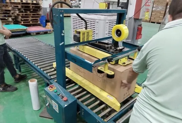 Coffee Machines Cleaning And Packing Process