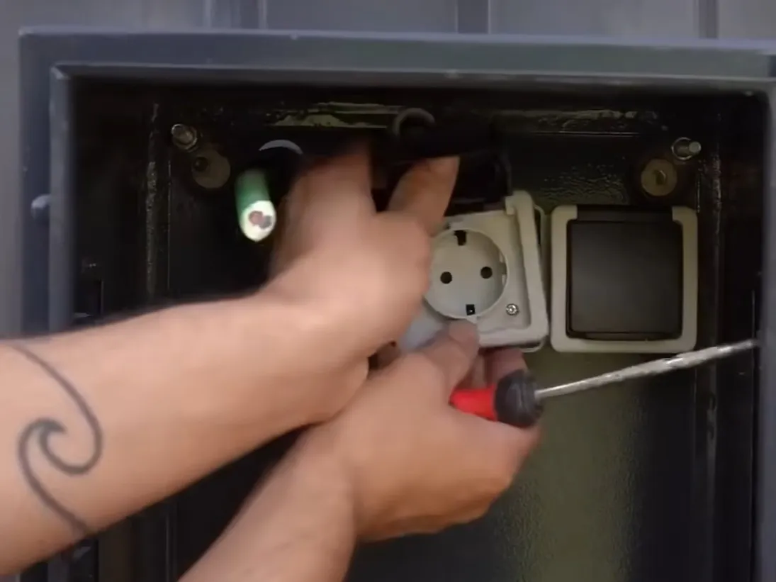 Container House Electrical Installation