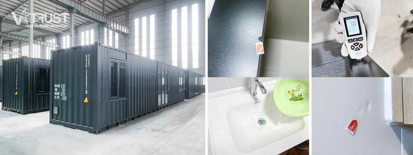 Container Houses Inspection in Asia
