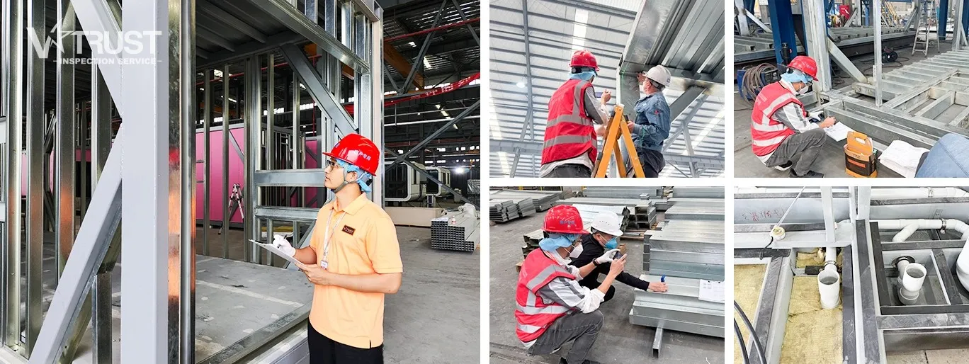 Container Houses QC Inspection