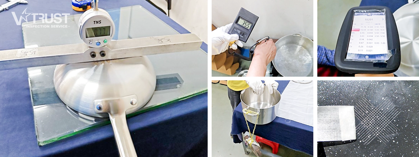 Cookware Quality Inspection Services