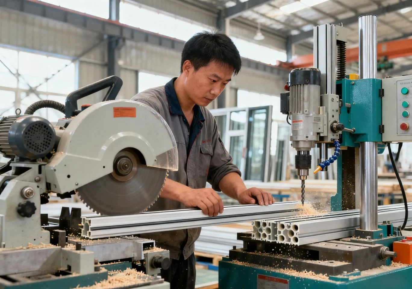 Window Or Door Frame Cutting Drilling