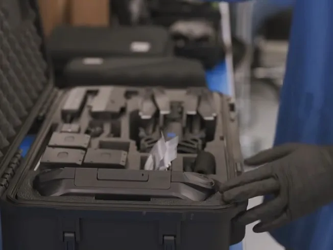 Drones Appearance Inspection And Packaging And Storage