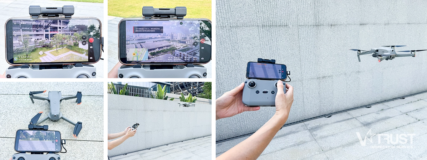 Drones On-Site Testing