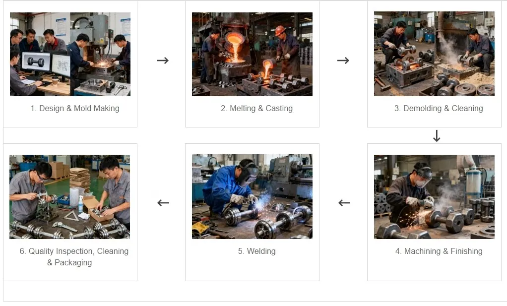 Dumbbell Production Process