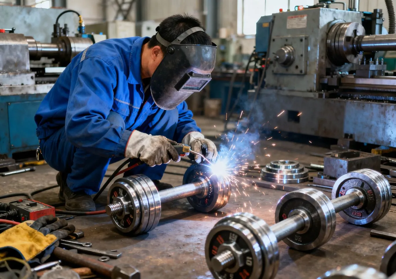 Dumbbells Welding
