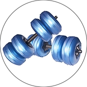 Water-Filled Dumbbells Inspection