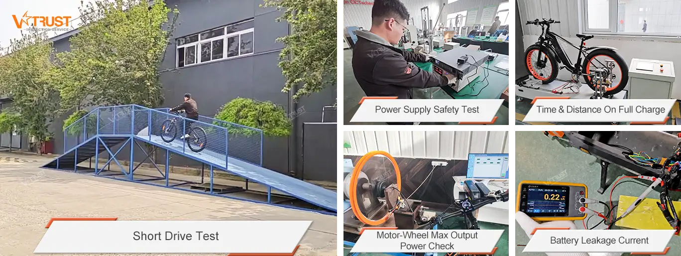 Electric Bike Product Quality Inspection Service