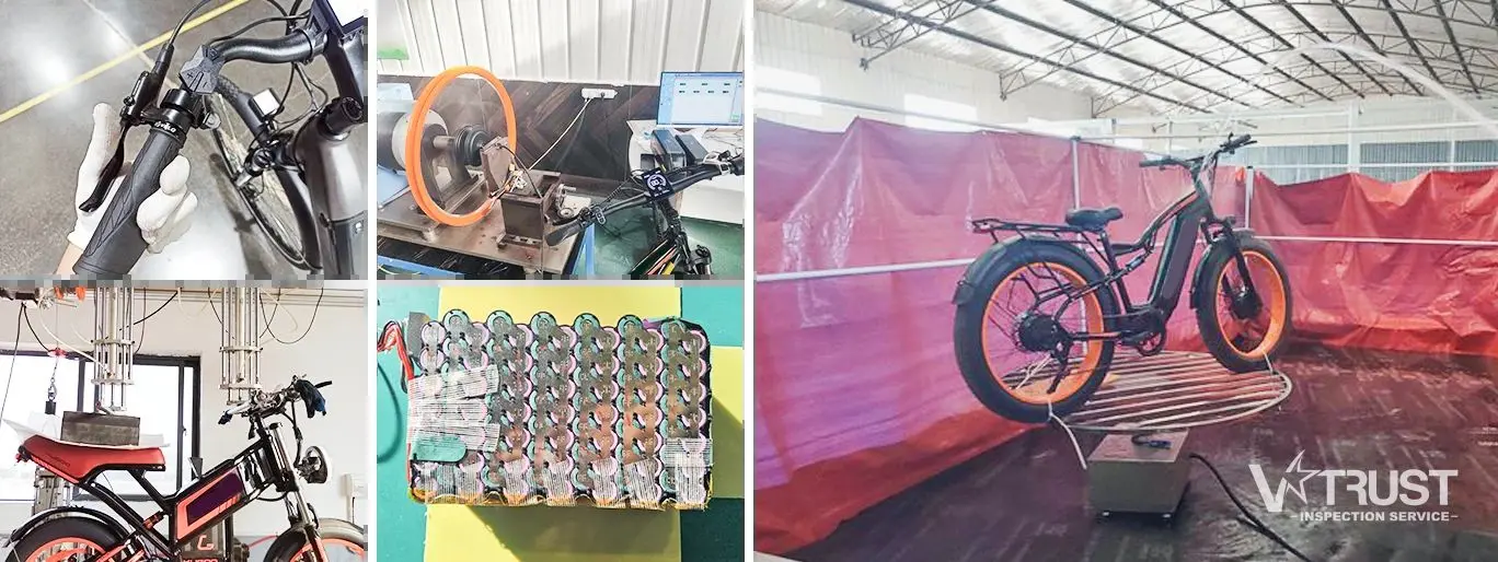 Electric Bikes On Site Testing