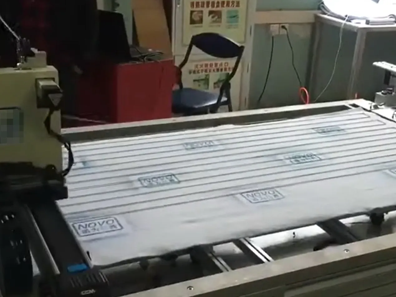 Electric Blanket Heating Wire Layout