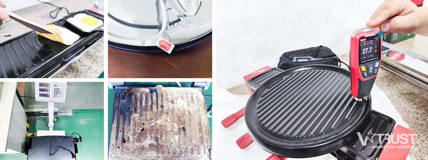 Electric Grills On-Site Testing