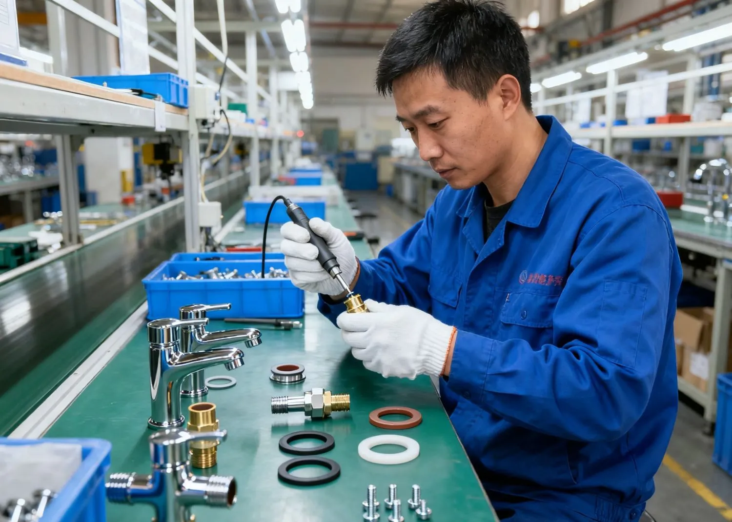 Faucets Cartridge and Accessories Installation