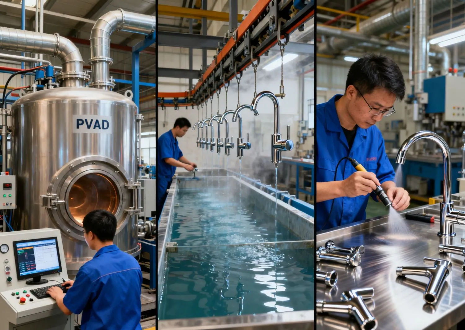 Faucets Surface Treatment