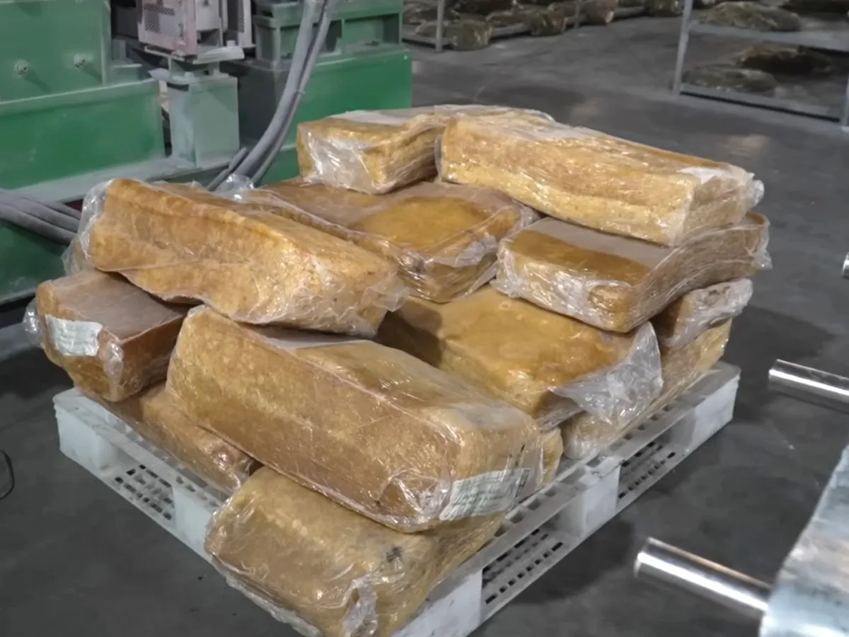 Yoga Mat Raw Material Preparation