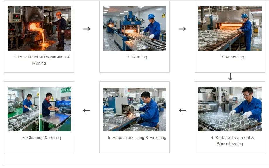 Glassware Production Process