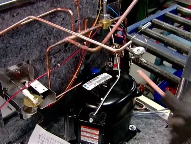 Ice Makers Compressor Refrigeration Piping Assembly