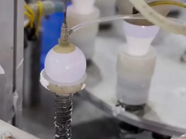 Light Bulbs Base Welding