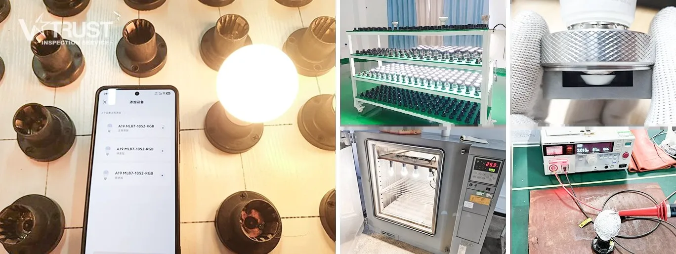 Light Bulbs Quality Inspection Services