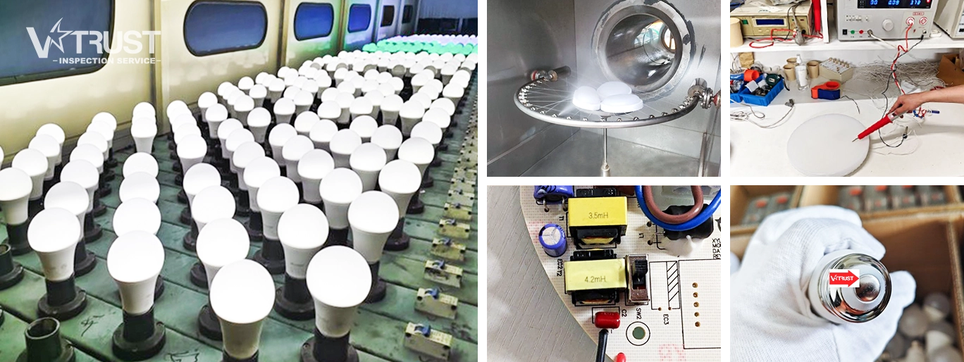 Lighting Products Quality Inspection in Asia