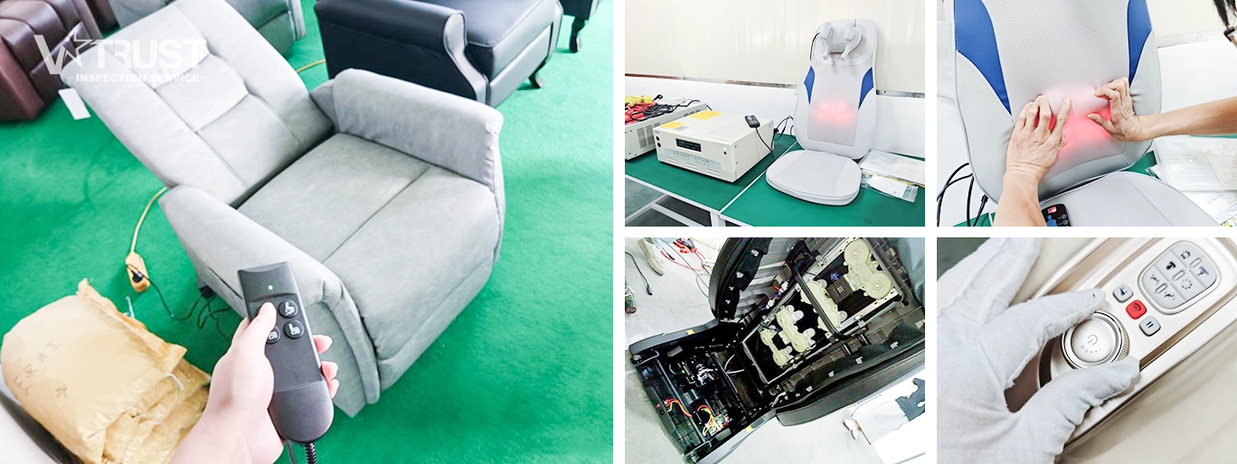 Massage Chairs Quality Inspection Services