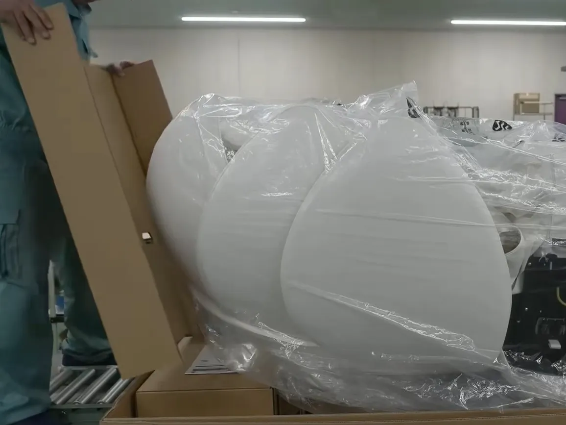 Massagers Cleaning and Packaging