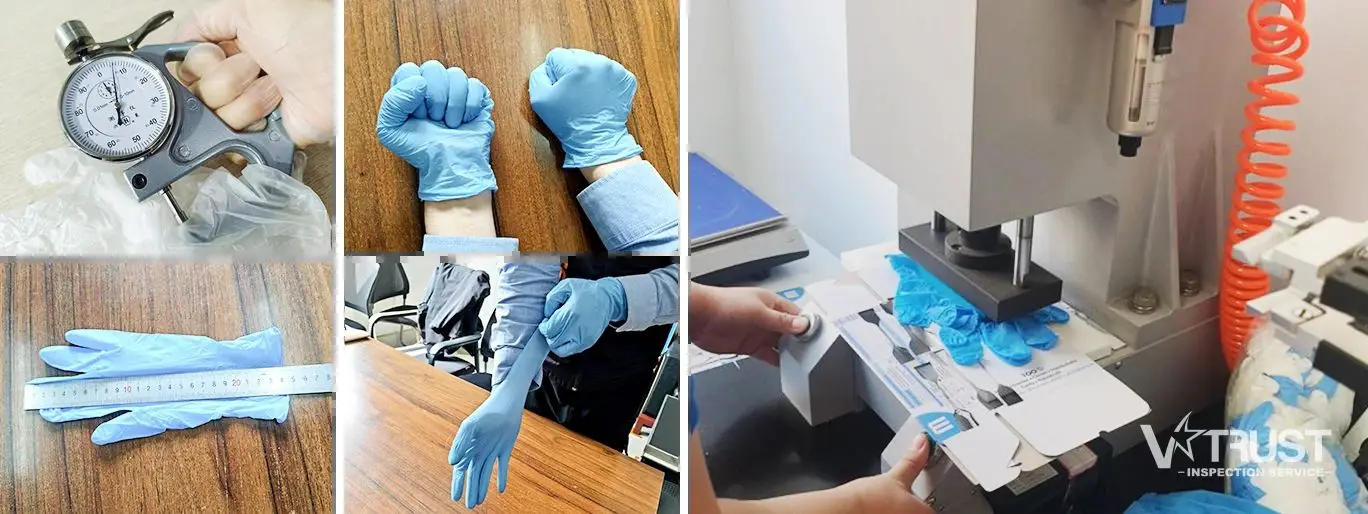Medical Gloves On Site Test