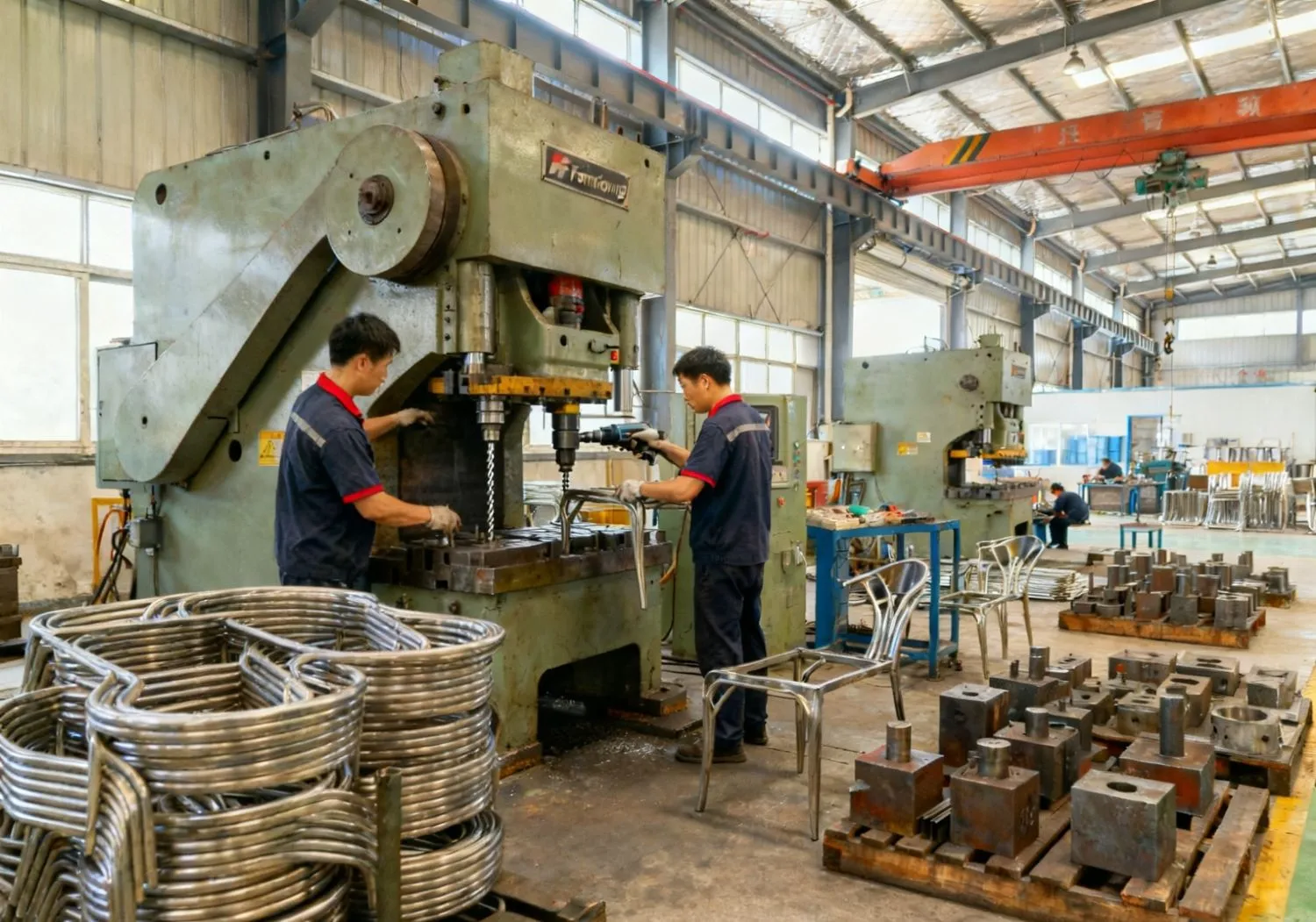 Metal Furniture Drilling & Tapping