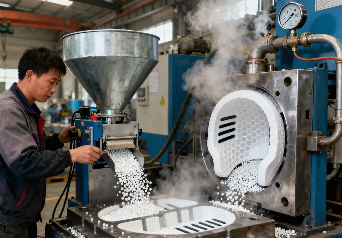 Motorcycle Helmets EPS Inner Liner Molding