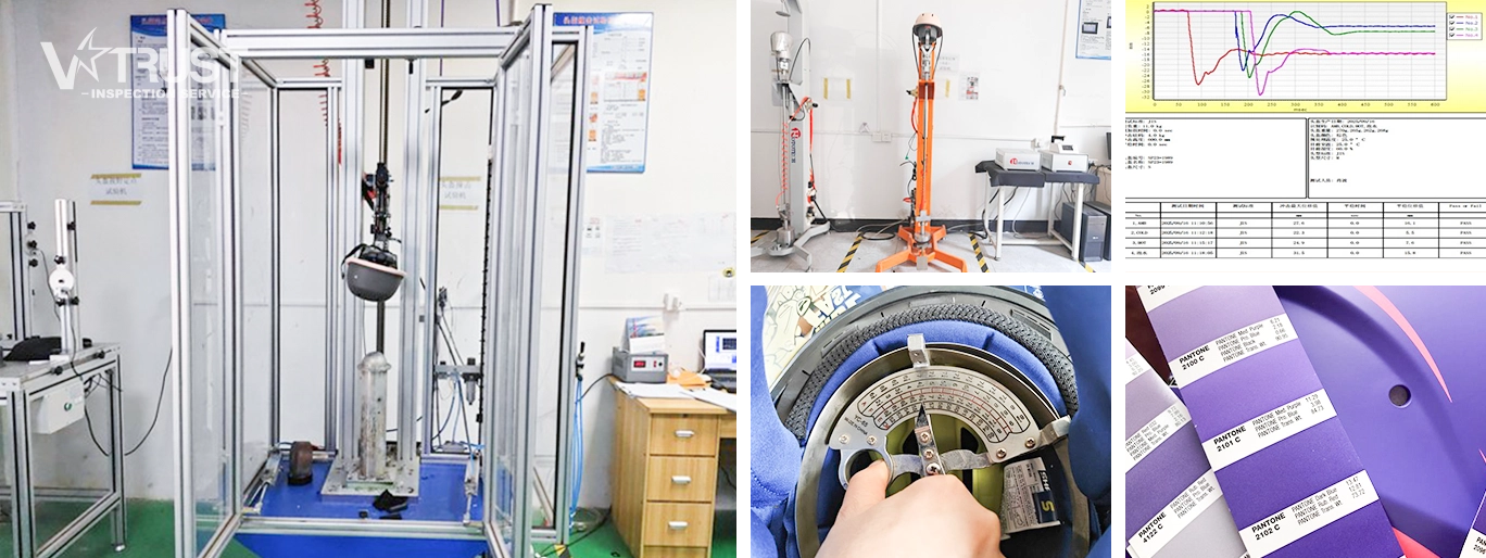 Motorcycle Helmets Quality Inspection Services