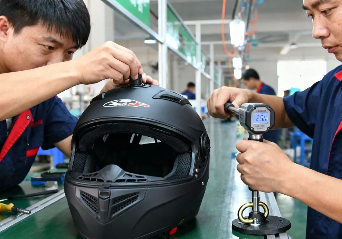 Motorcycle Helmets Ventilation System Hardware Integration