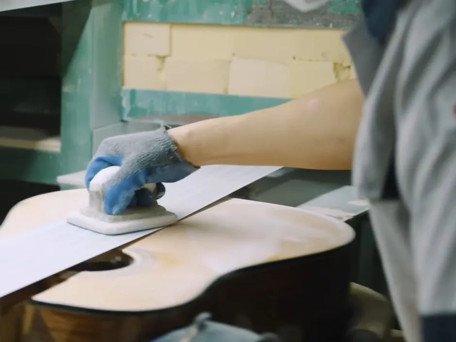 Musical Instruments Sanding Surface Treatment