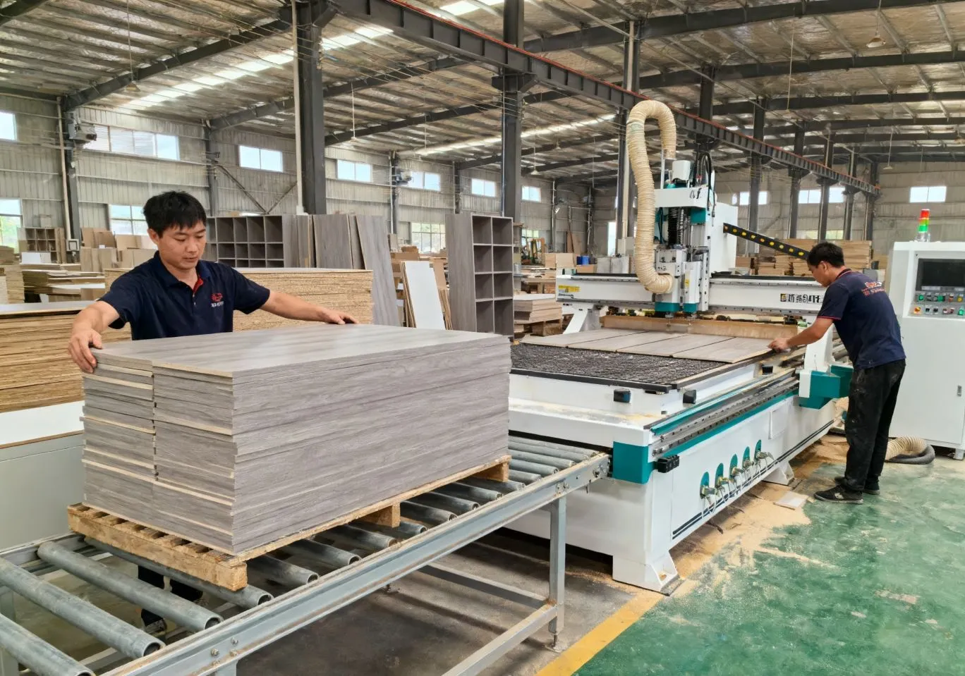 Panel Furniture Raw Material Preparation Panel Sizing