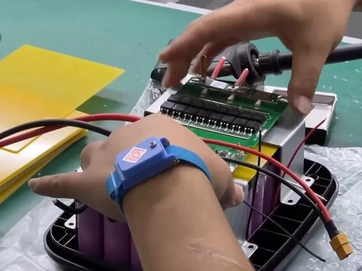 Portable Power Station Battery Circuit Integration